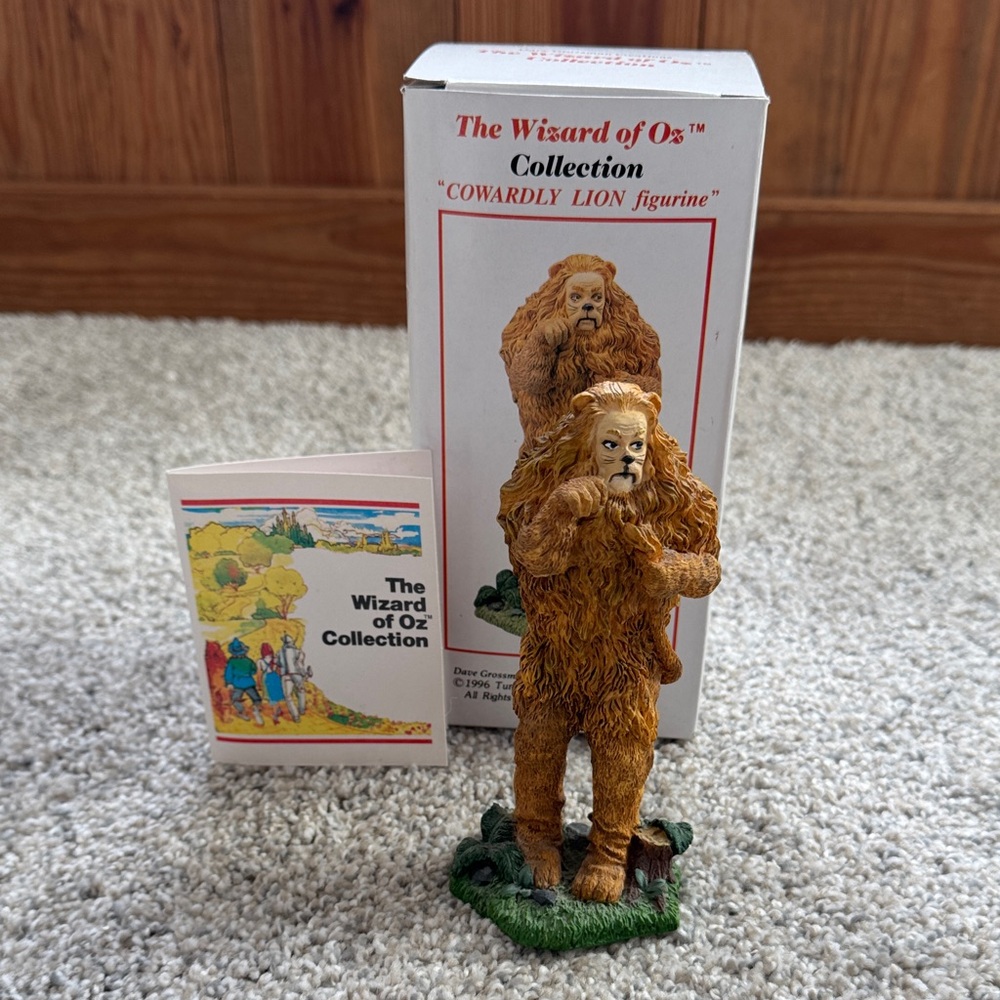 Vintage Wizard of Oz Cowardly Lion 1st Edition Dave Grossman Creations 1996